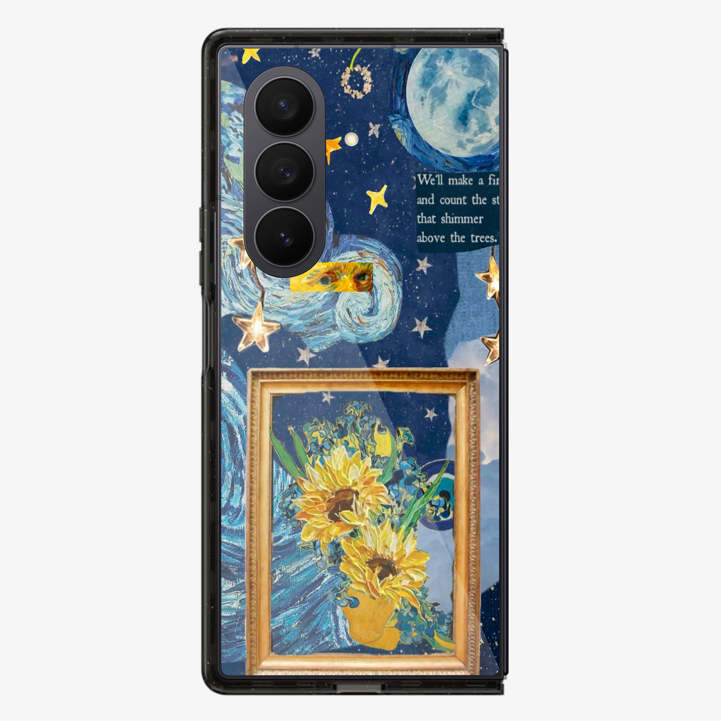 Van Gogh's Dream Phone Samsung Z Fold Phone Case