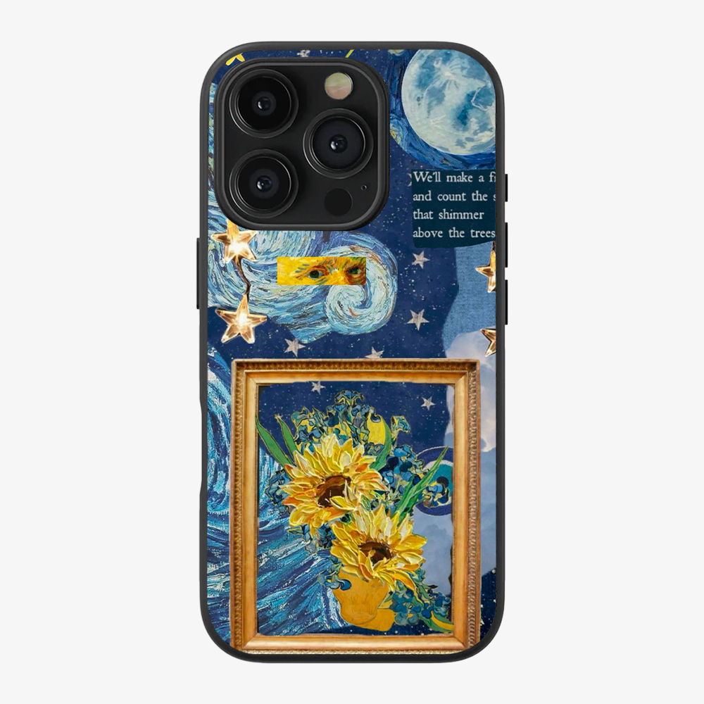 Van Gogh's Dream Phone Case Clear Silicone Case
