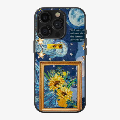 Van Gogh's Dream Phone Case Clear Silicone Case