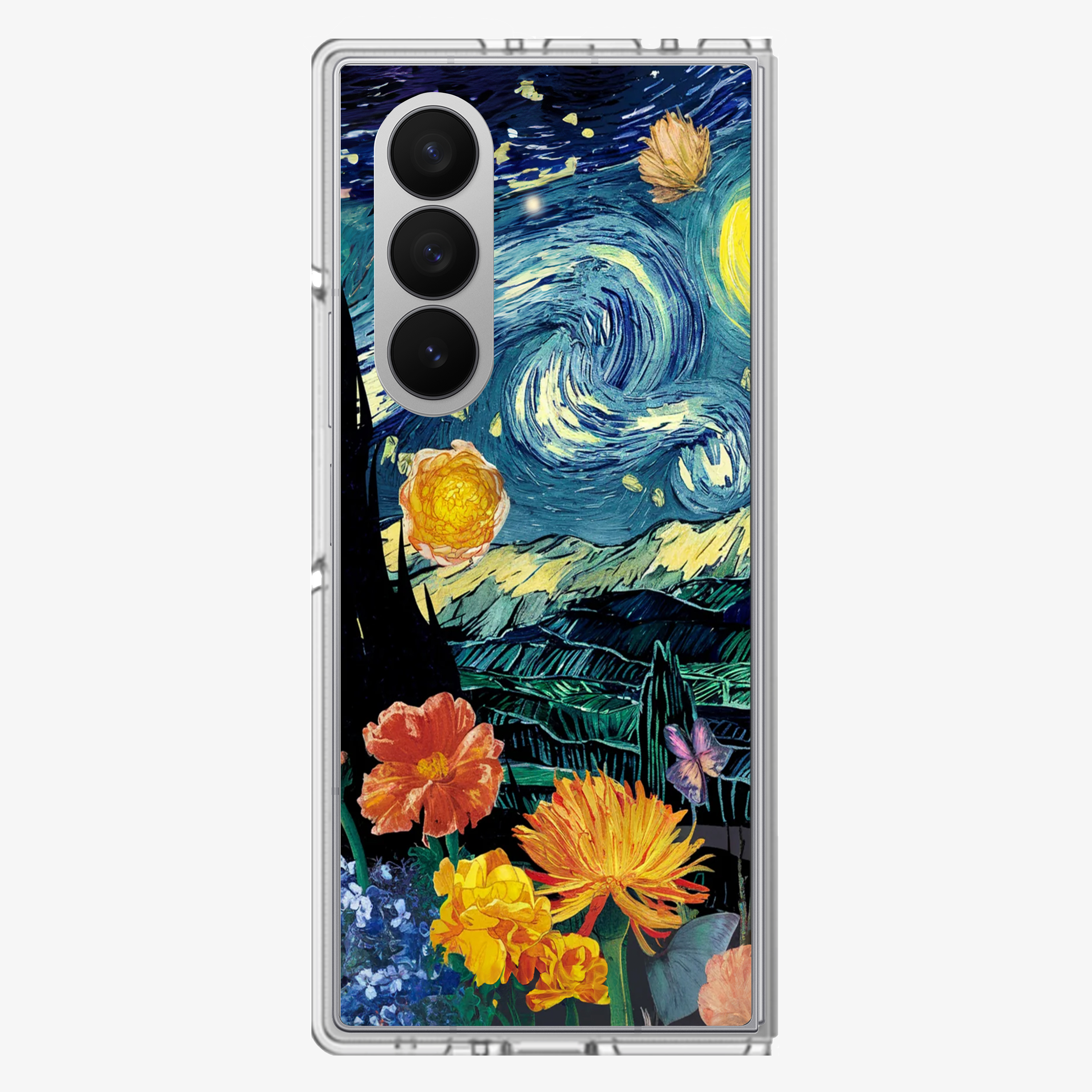 The Starry Night's 2.0 - Vincent VanGogh  Samsung Z Fold Phone Case