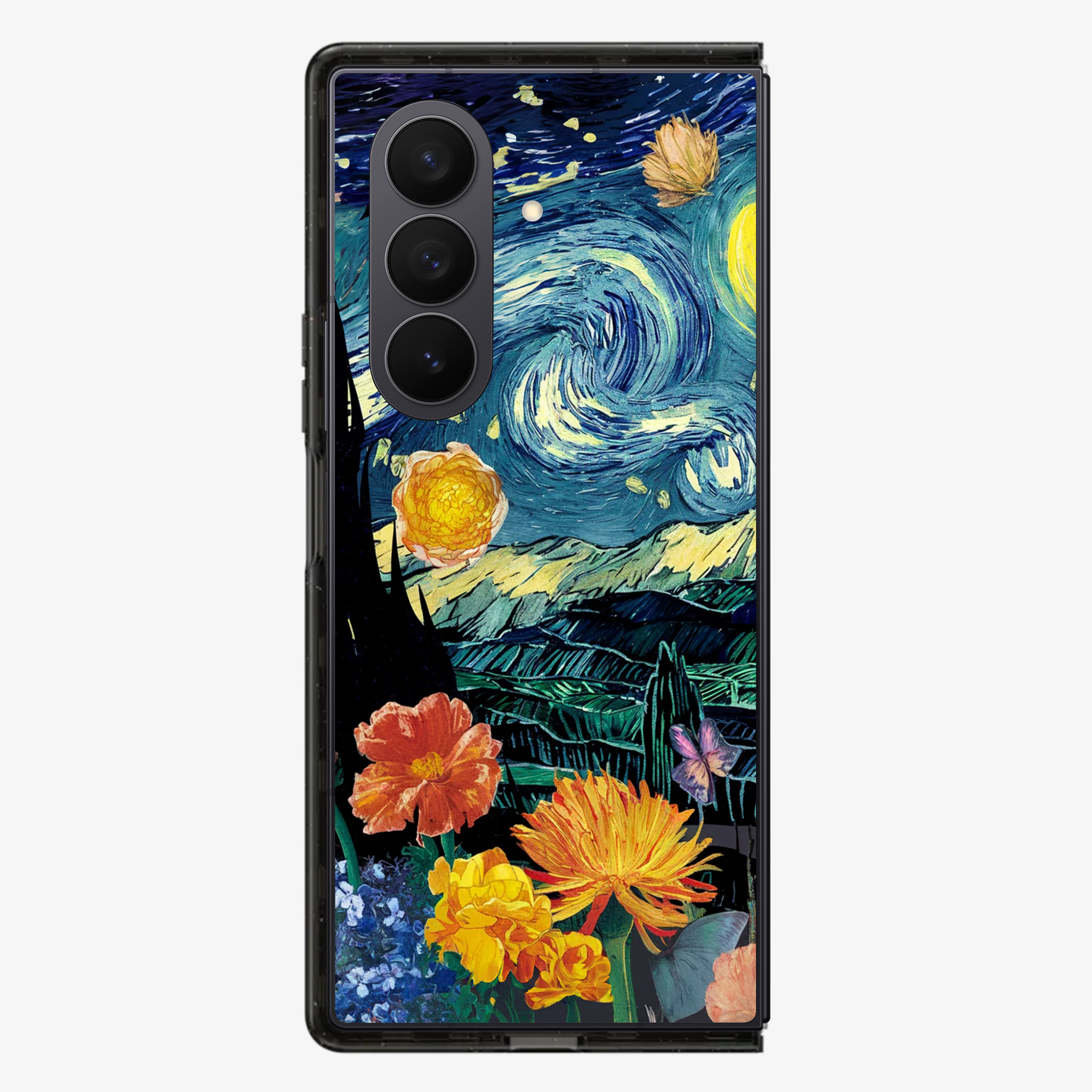 The Starry Night's 2.0 - Vincent VanGogh  Samsung Z Fold Phone Case