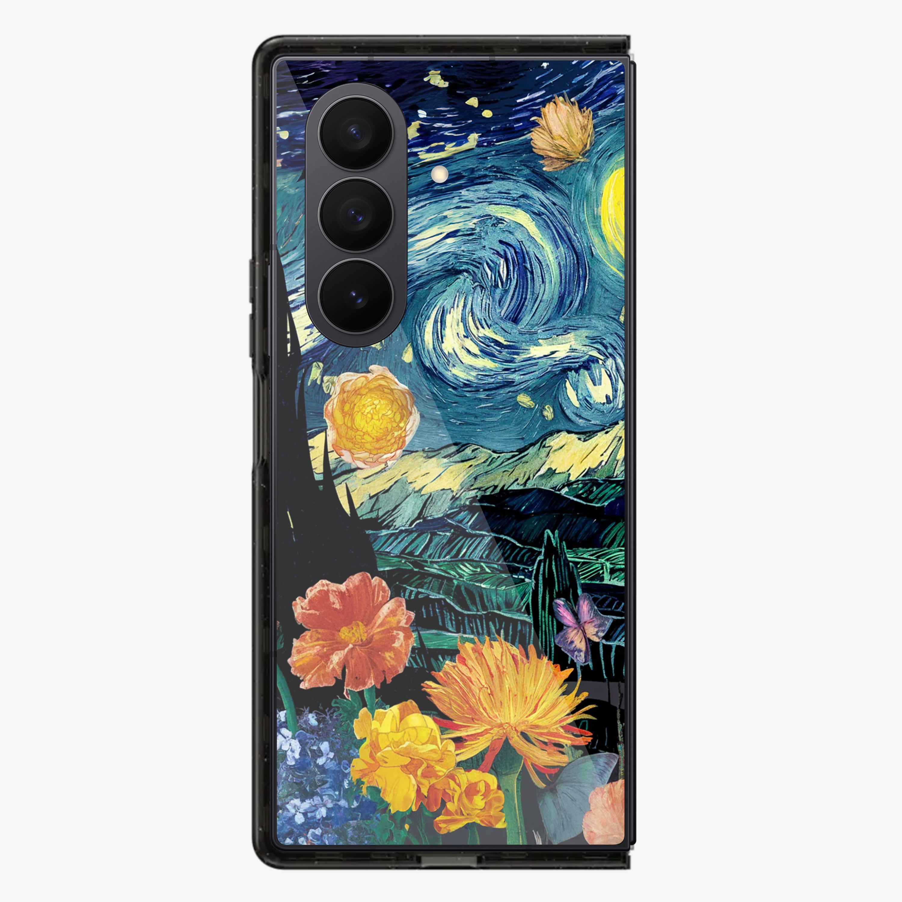 The Starry Night's 2.0 - Vincent VanGogh  Samsung Z Fold Phone Case