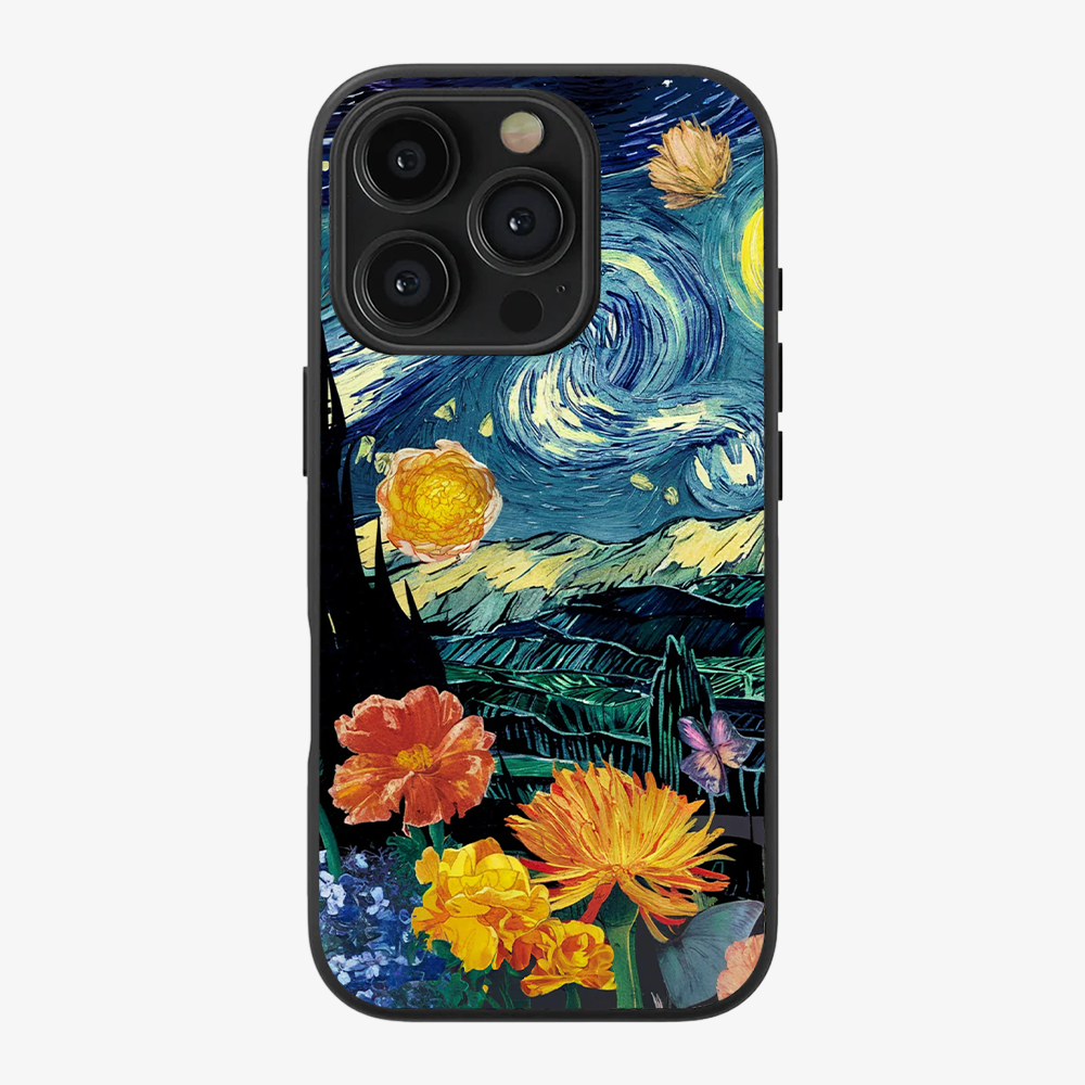 The Starry Night's 2.0 - Vincent VanGogh Phone Case Clear Silicone Case