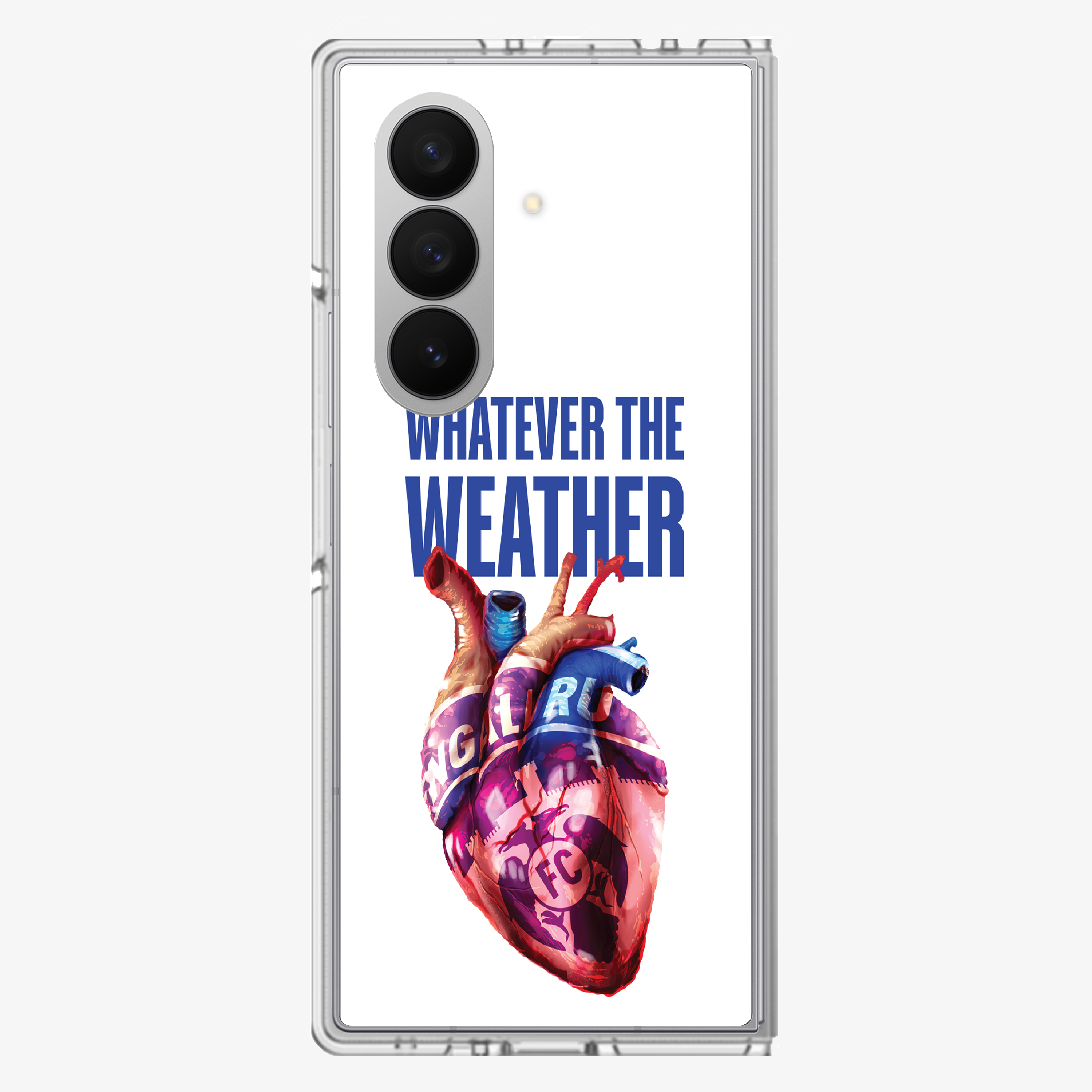 Whatever The Weather Bengaluru FC Phone  Samsung Z Fold Phone Case