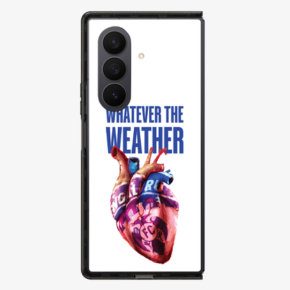 Whatever The Weather Bengaluru FC Phone  Samsung Z Fold Phone Case