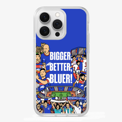 Bigger Better Bluer Bengaluru FC Phone Case Glass Case