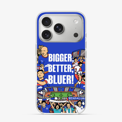 Bigger Better Bluer Bengaluru FC iPhone 17 Pro Case