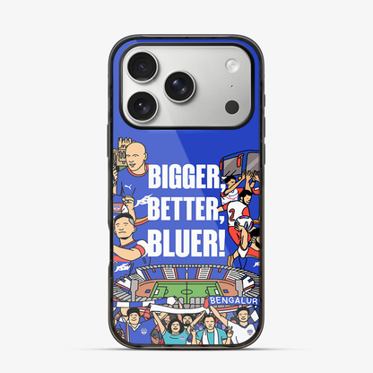 Bigger Better Bluer Bengaluru FC iPhone 17 Pro Case