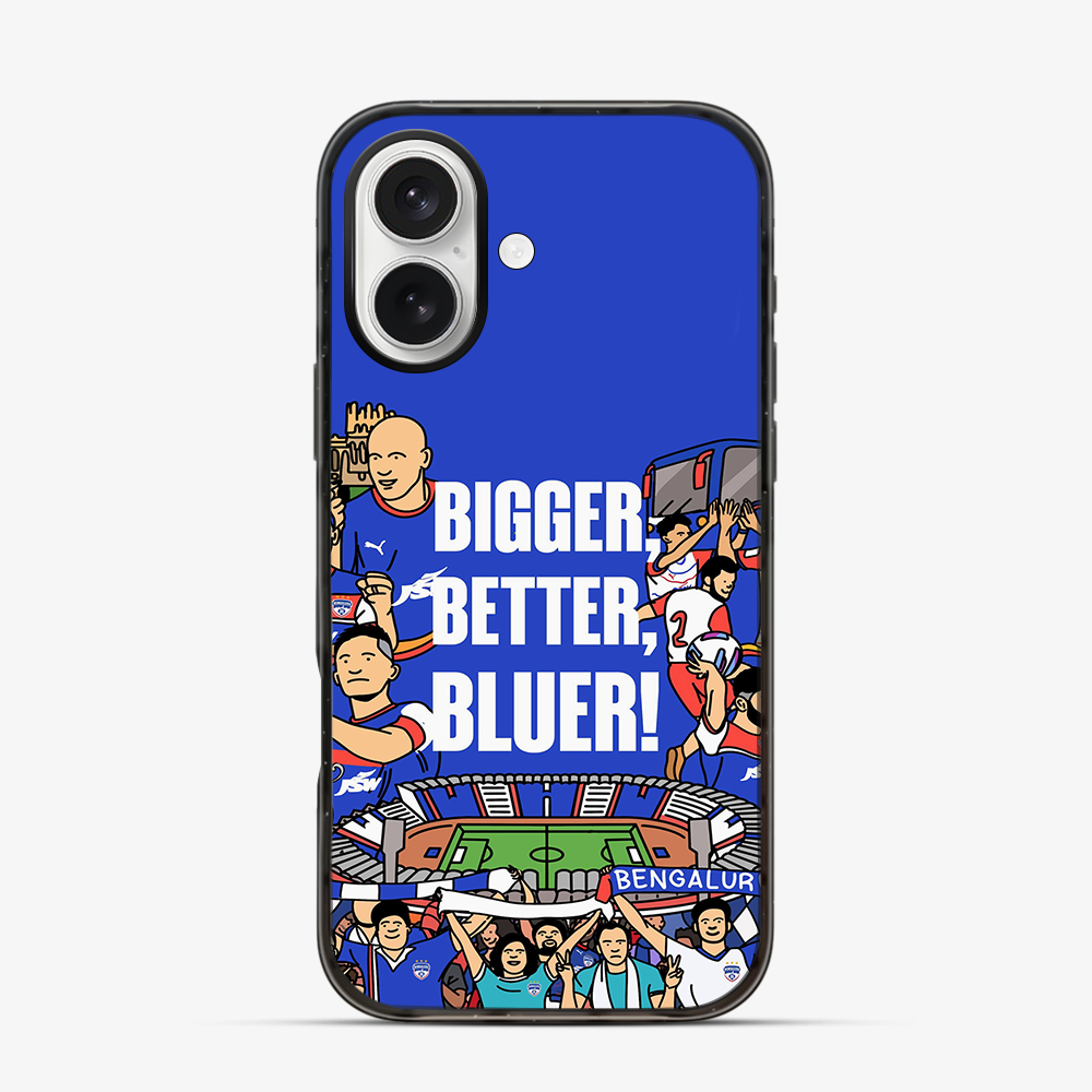 Bigger Better Bluer Bengaluru FC iPhone 17 Case