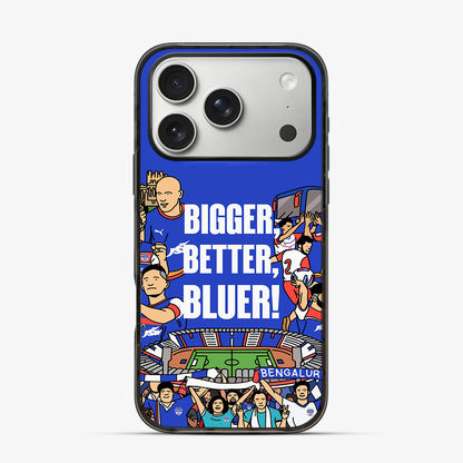 Bigger Better Bluer Bengaluru FC iPhone 17 Pro Case
