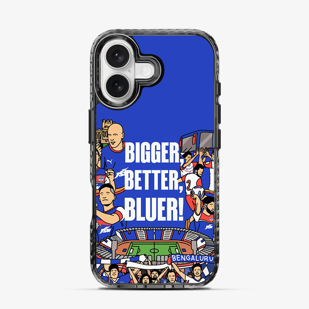 Bigger Better Bluer Bengaluru FC iPhone 17 Case