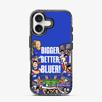 Bigger Better Bluer Bengaluru FC iPhone 17 Case