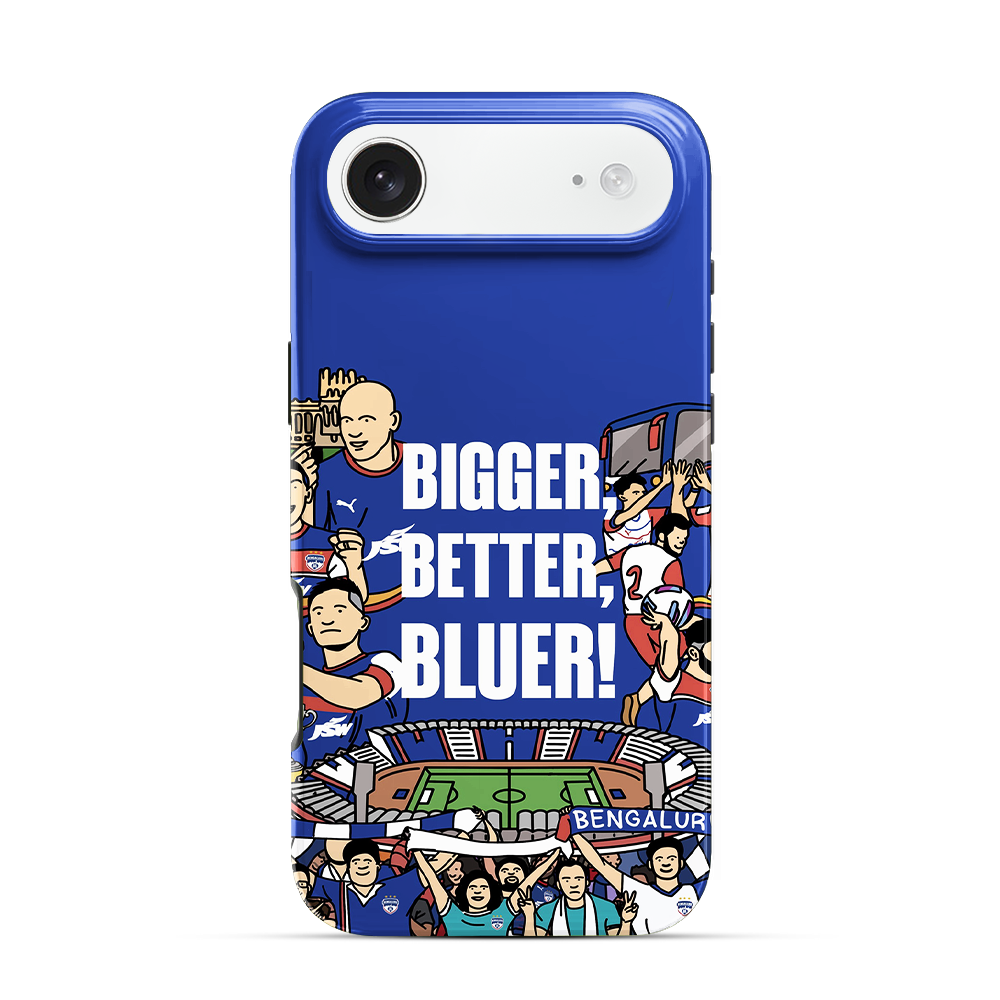 Bigger Better Bluer Bengaluru FC iPhone Air Case