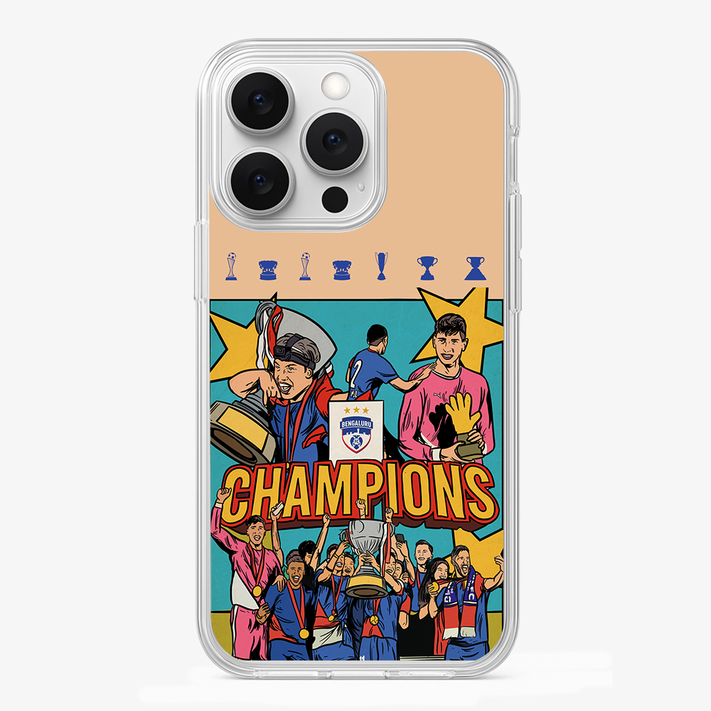 Champions Bengaluru FC Phone Case Glass Case