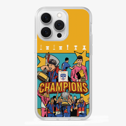 Champions | Two Bengaluru FC Phone Case Glass Case