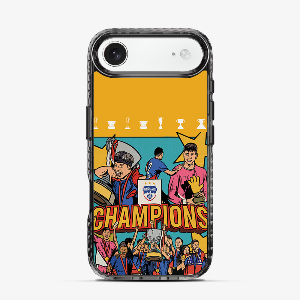 Champions | Two Bengaluru FC iPhone Air Case