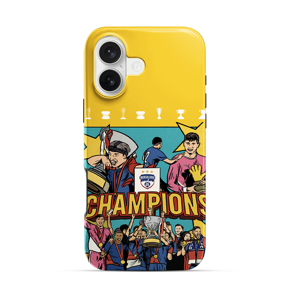 Champions | Two Bengaluru FC iPhone 17 Case