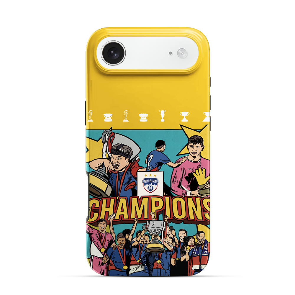 Champions | Two Bengaluru FC iPhone Air Case