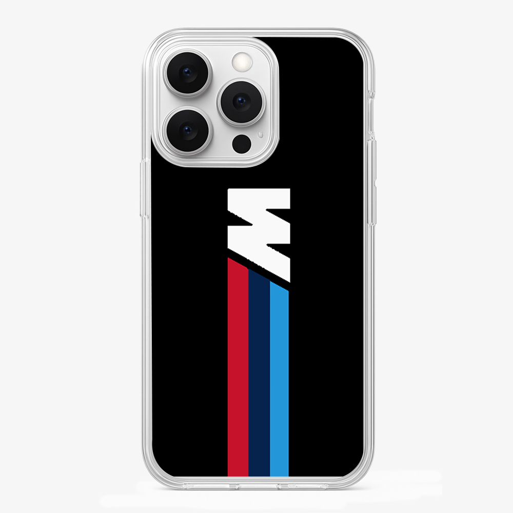 BMW M Sports Phone Case | Black Glass Case