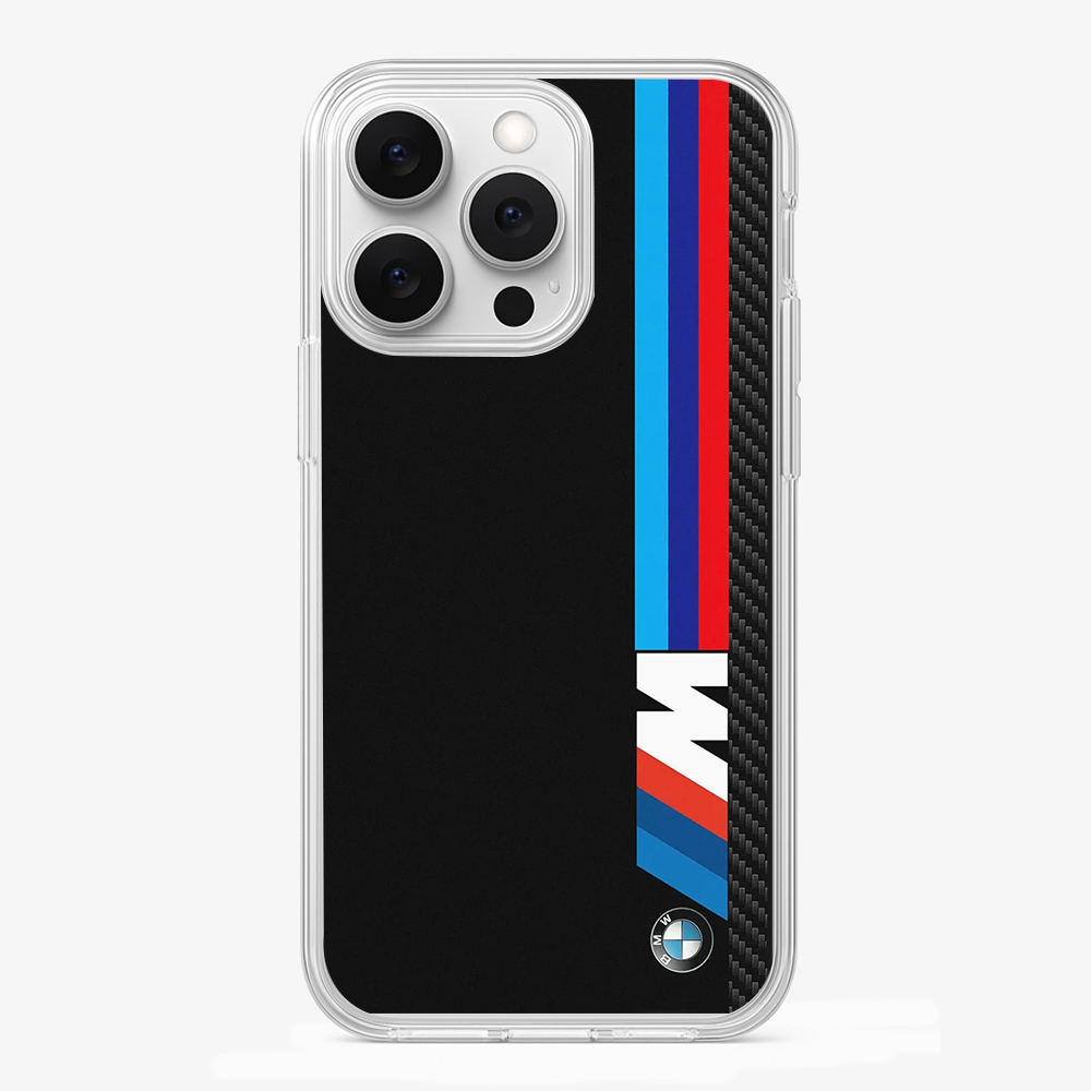 BMW M Sport Carbon Fibre Phone Case Glass Case