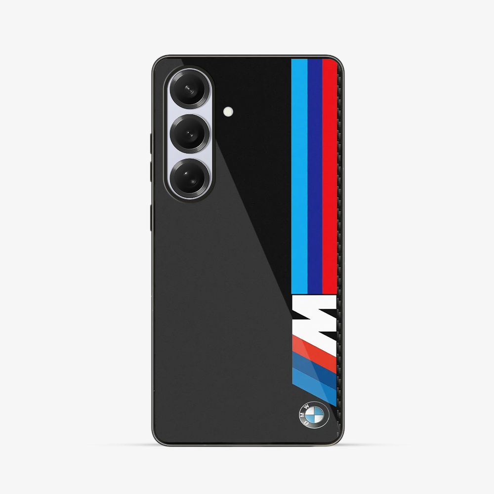 BMW M Sport Carbon Fibre Samsung Phone Case Glass Case