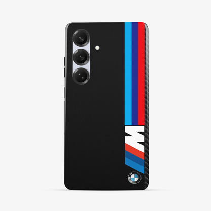 BMW M Sport Carbon Fibre Samsung Phone Case Tough Double Layer