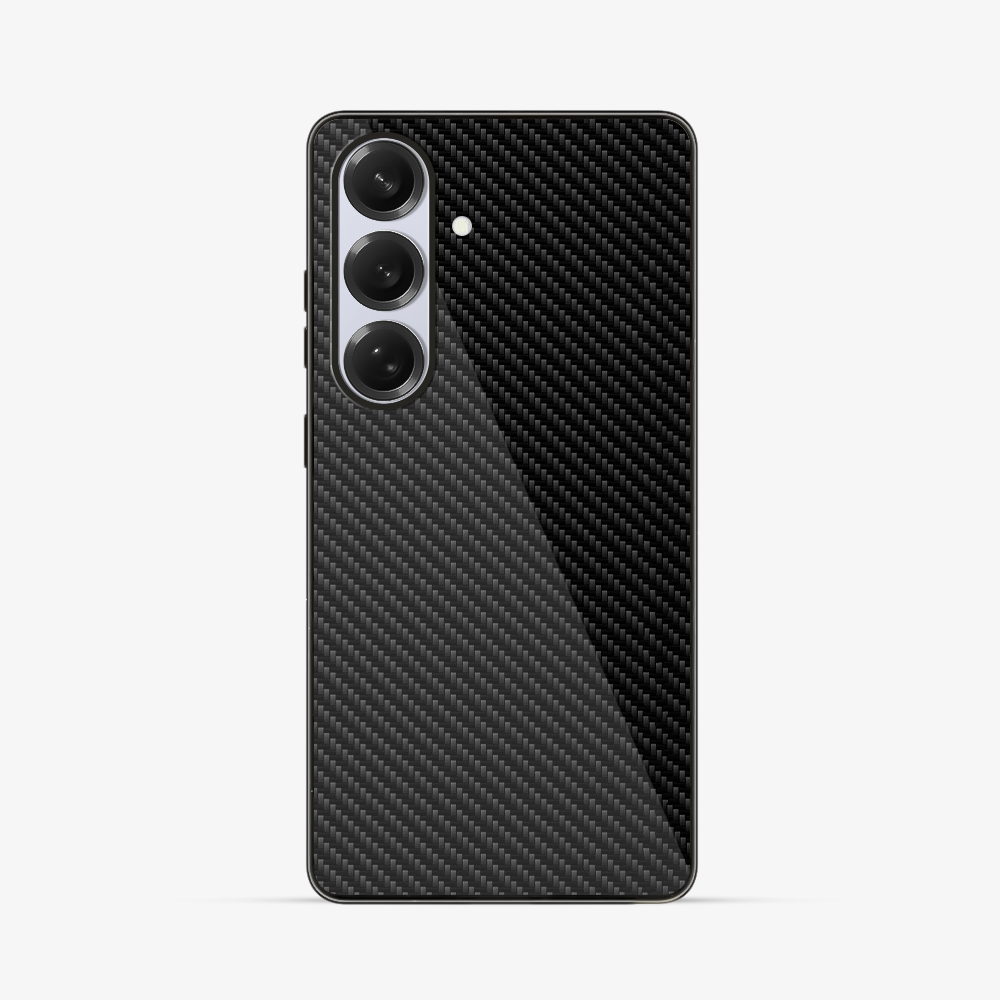 Premium Carbon Fibre Samsung Phone Case Glass Case