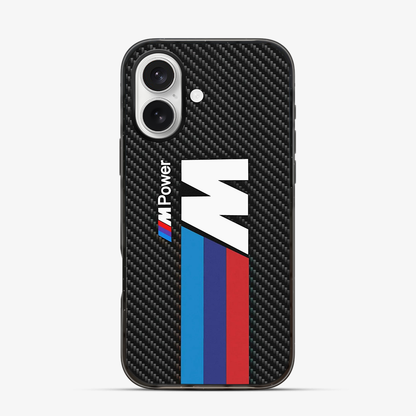 BMW M Power Carbon Fibre iPhone 16 Case