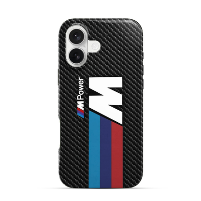 BMW M Power Carbon Fibre iPhone 16 Case