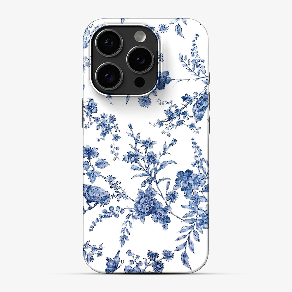 Blue Flowers Phone Case