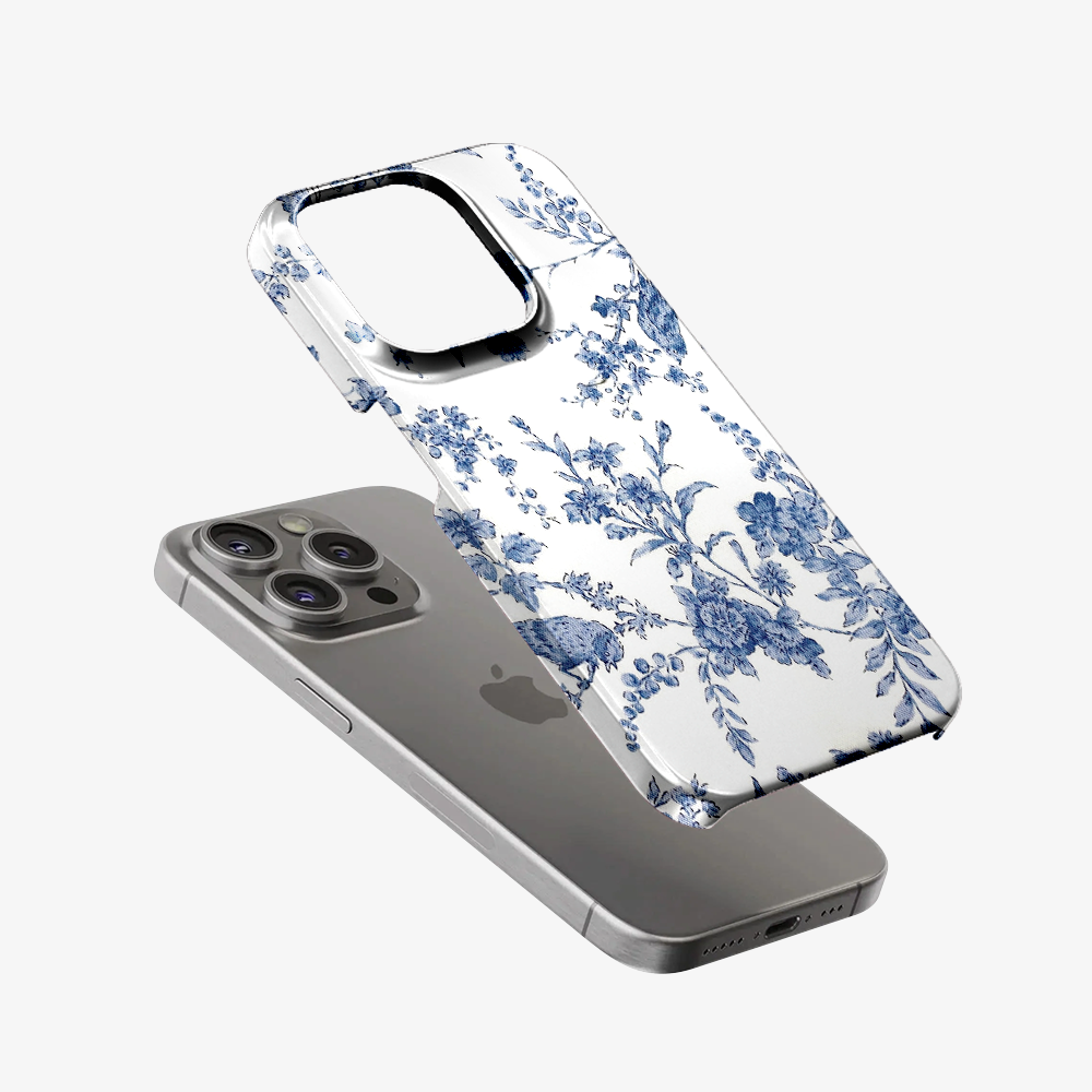 Blue Flowers Phone Case