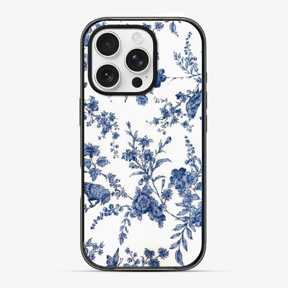 Blue Flowers Phone Case Hard 2.0 Case