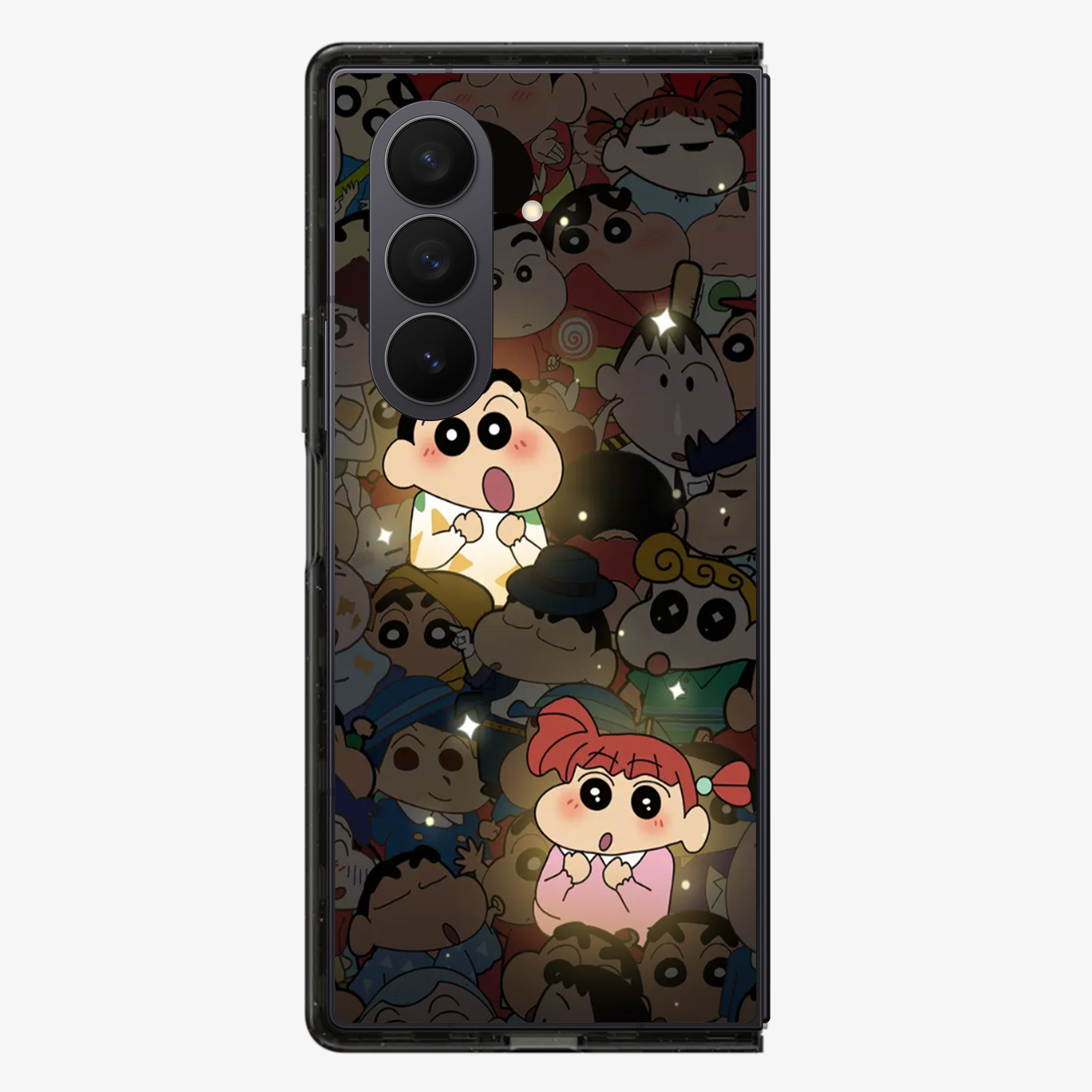 Shinchan & Nene Samsung Z Fold Phone Case
