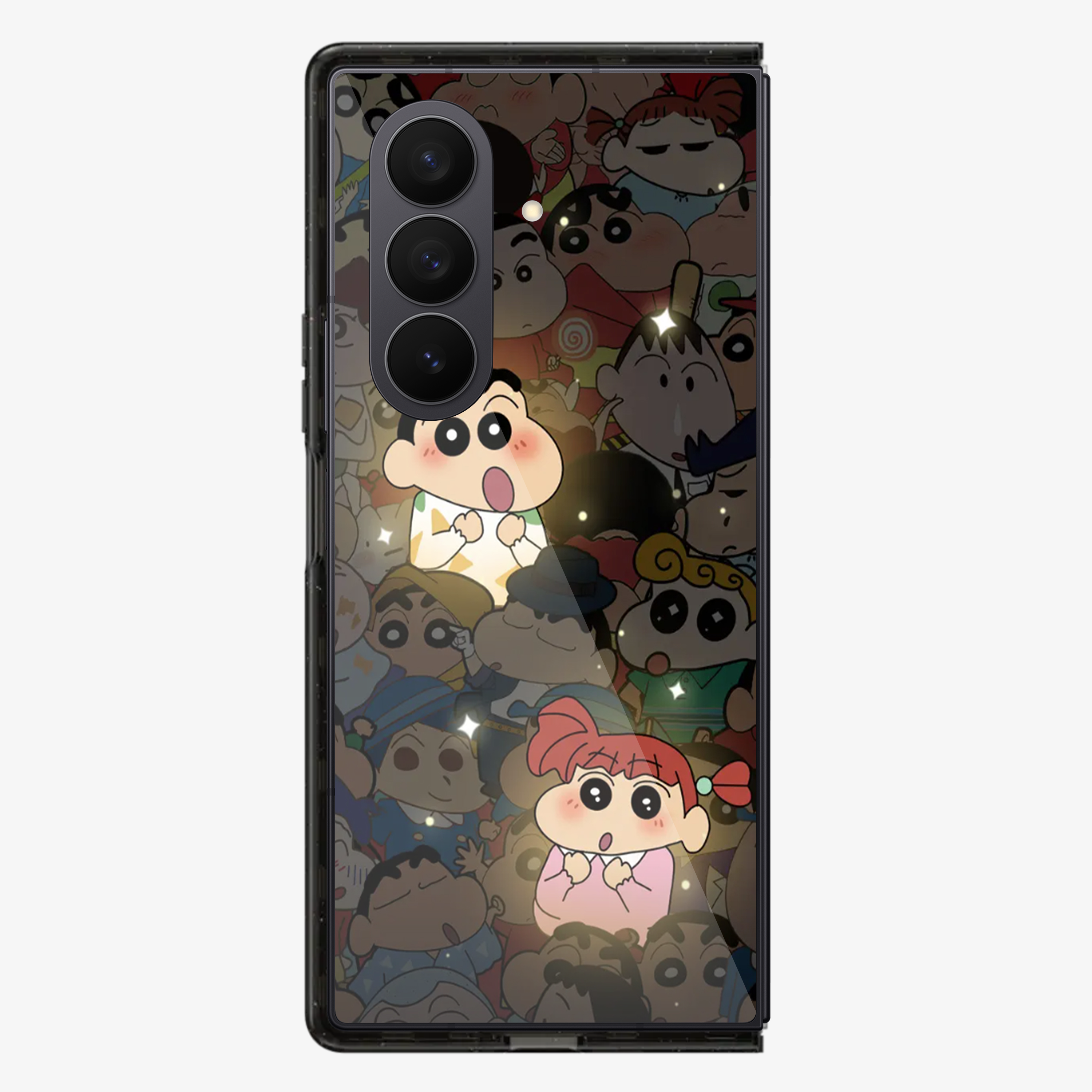 Shinchan & Nene Samsung Z Fold Phone Case