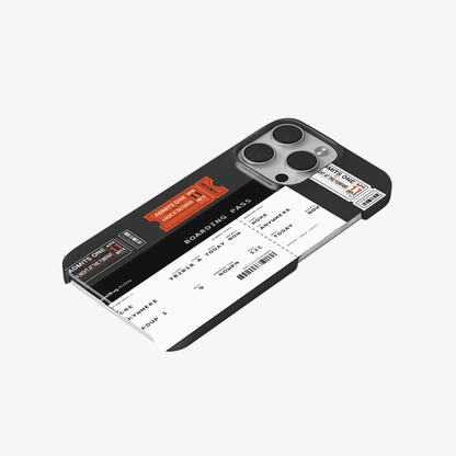 Boarding Pass Phone Case
