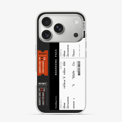 Boarding Pass iPhone 17 Pro Case