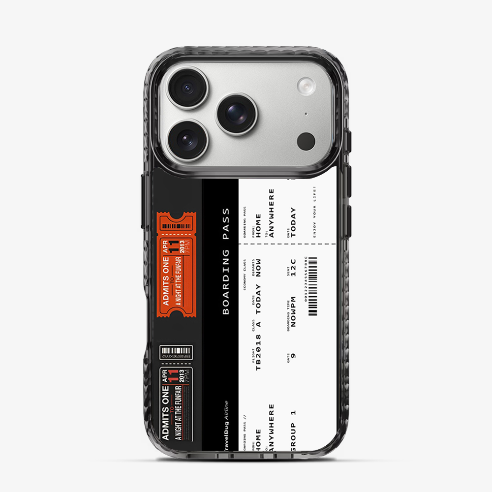 Boarding Pass iPhone 17 Pro Max Case