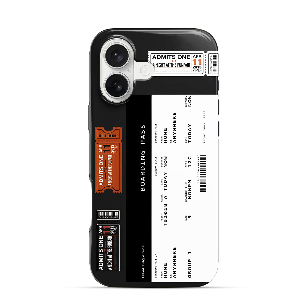 Boarding Pass iPhone 17 Case