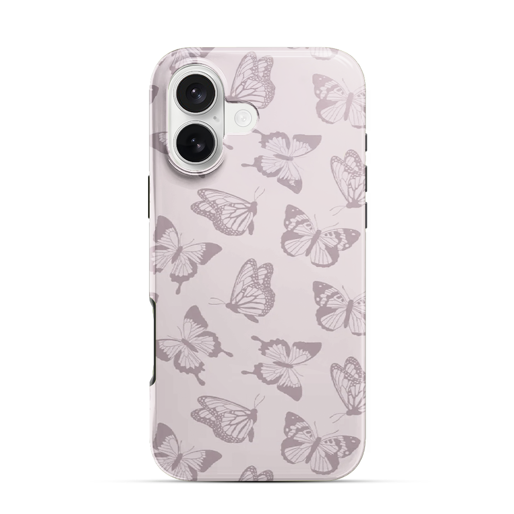 Brown Flutter iPhone 17 Case