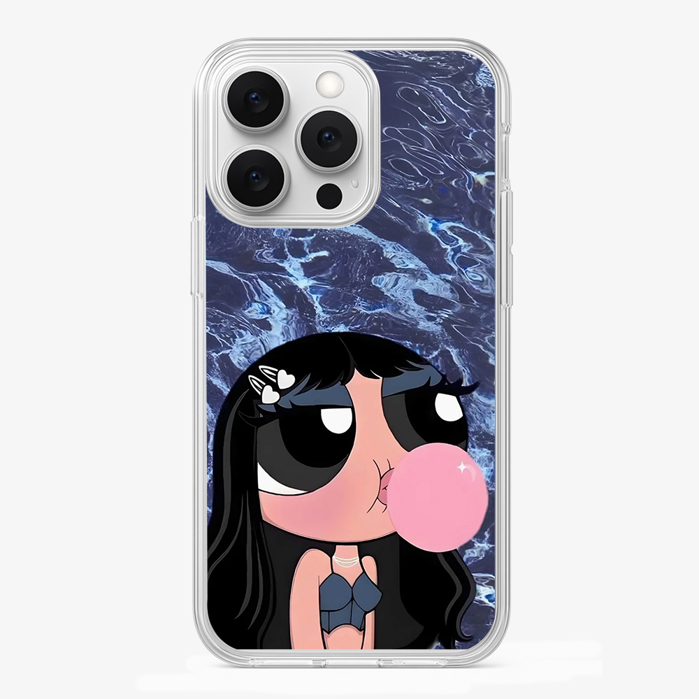 Bubbles Baddie Phone Case Glass Case