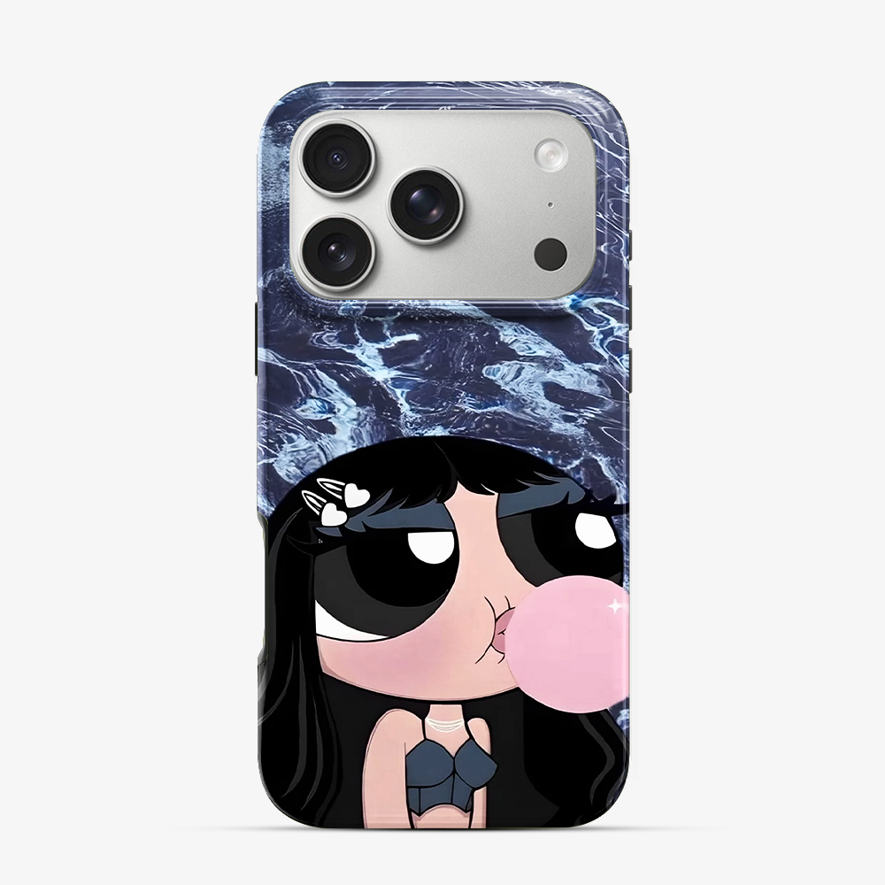 Bubbles Baddie iPhone 17 Pro Case