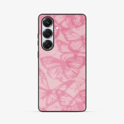 Butterfly Bliss Samsung Phone Case Glass Case