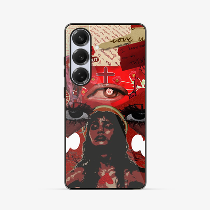 Daring Rebel Samsung Phone Case Glass Case