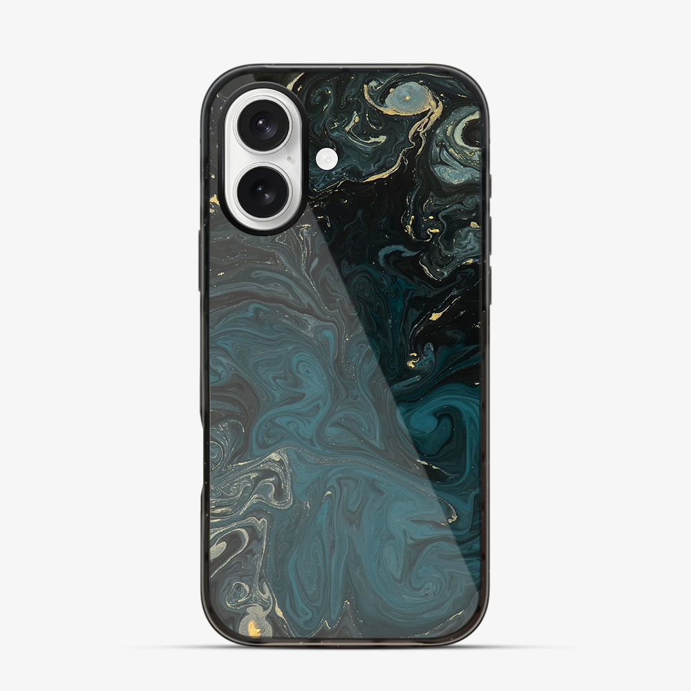 Green Gold iPhone 16 Case