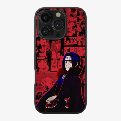 Itachi's Legacy Anime Phone Case Clear Silicone Case