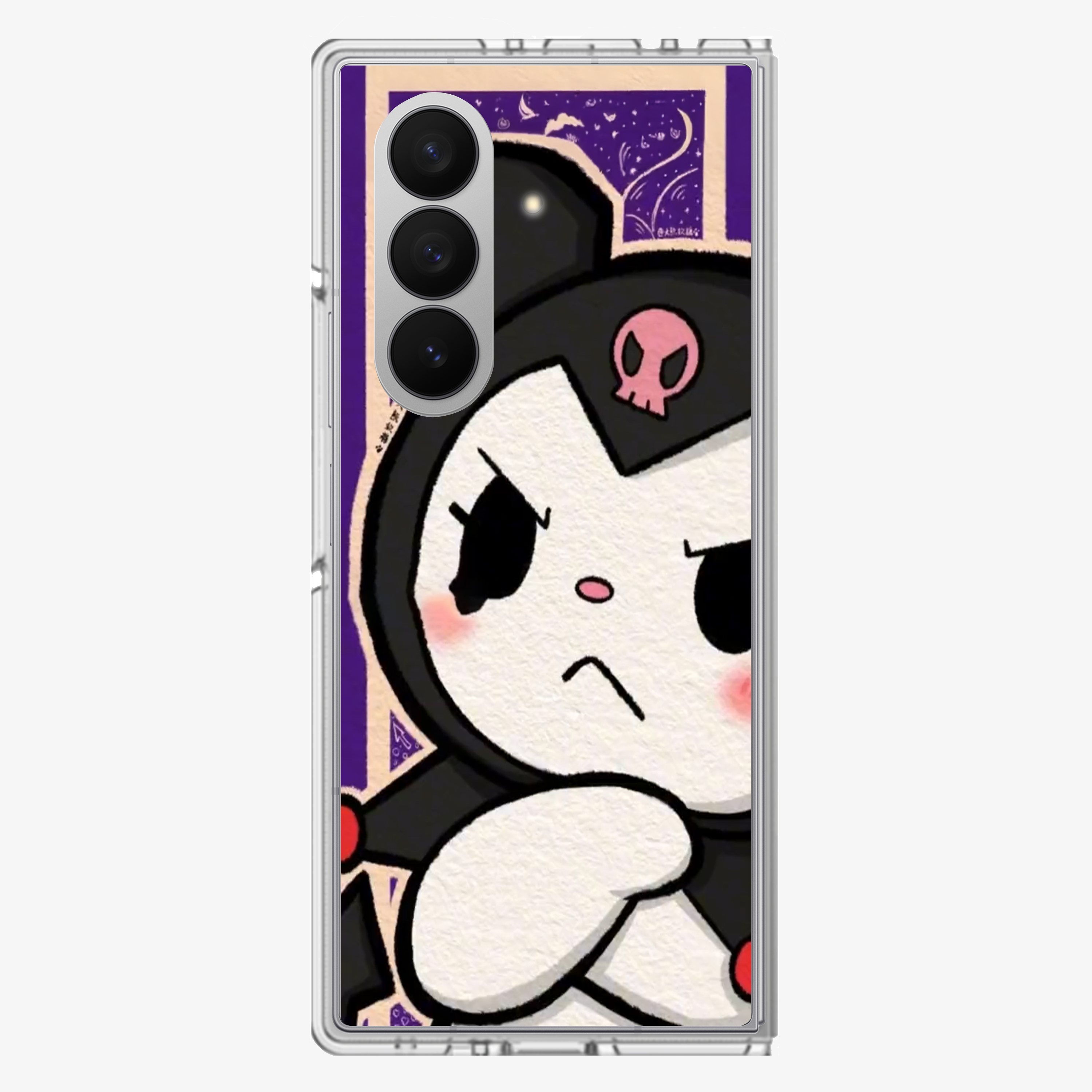 Kuromi Gaze Samsung Z Fold Phone Case