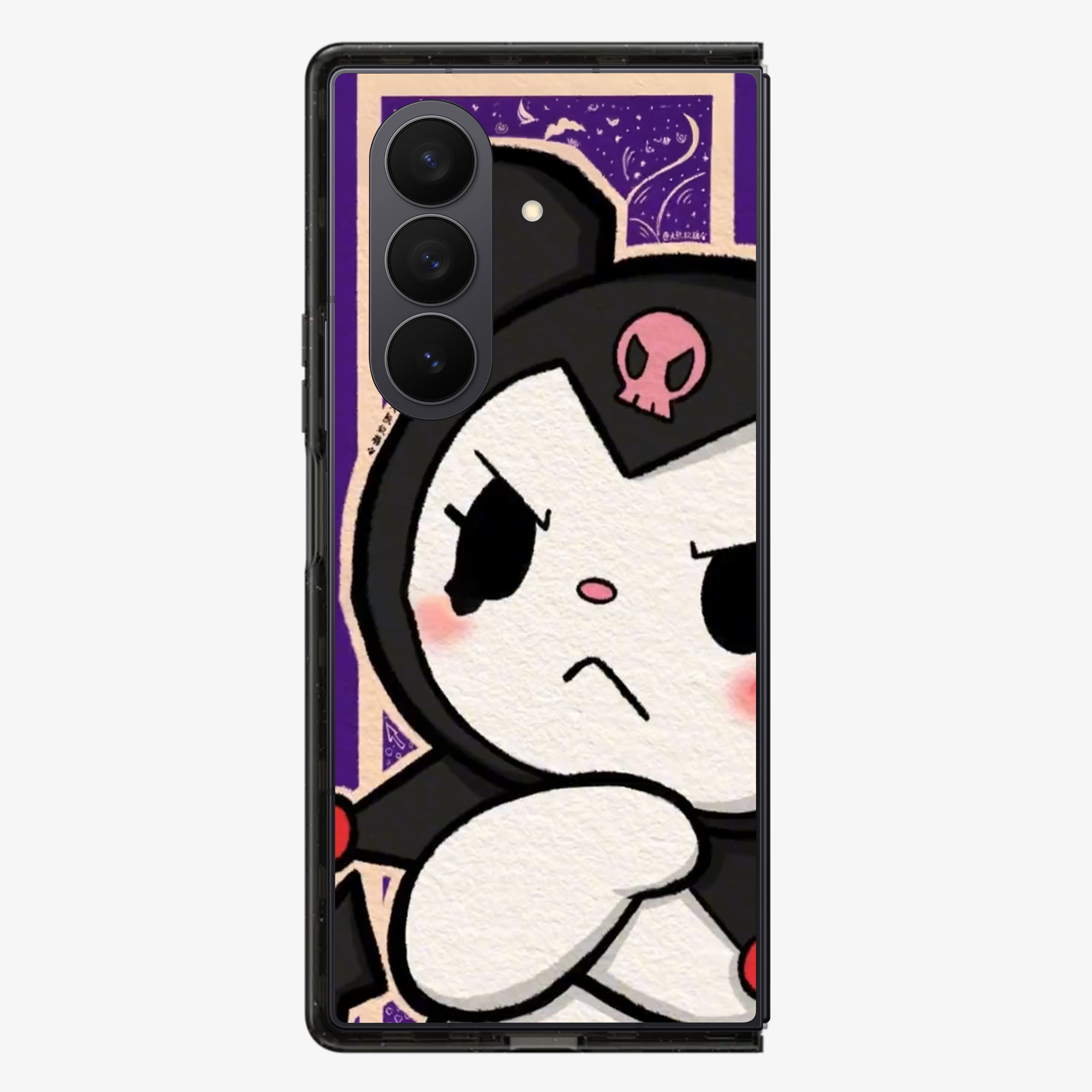 Kuromi Gaze Samsung Z Fold Phone Case