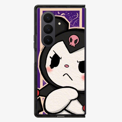 Kuromi Gaze Samsung Z Fold Phone Case