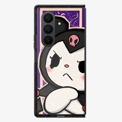 Kuromi Gaze Samsung Z Fold Phone Case