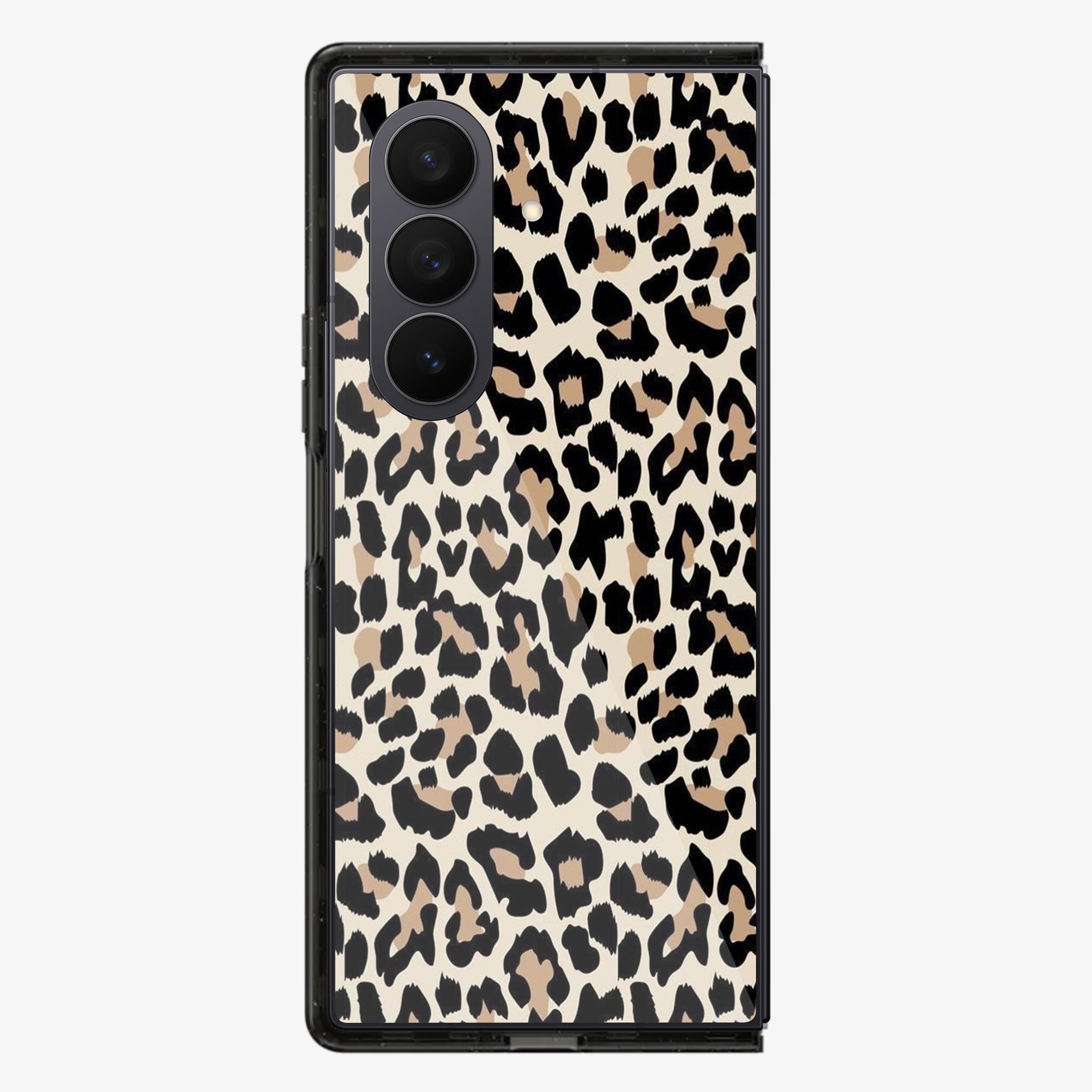 Leopard Luxe Samsung Z Fold Phone Case